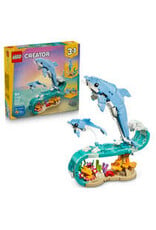 Lego Creator LEGO Creator 3-in-1 zeedieren prachtige dolfijnen 31385