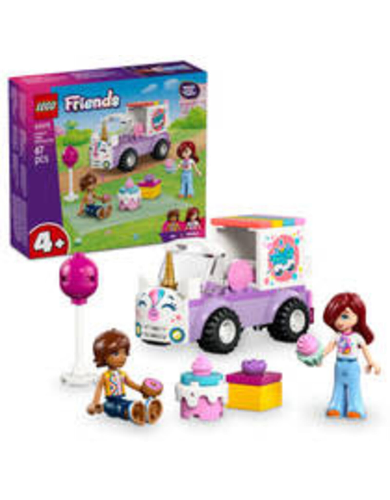 Lego Friends LEGO Friends eenhoorn taartenbezorgauto 42675