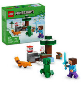 Lego Minecraft LEGO Minecraft Steve's Taiga-avontuur 21583