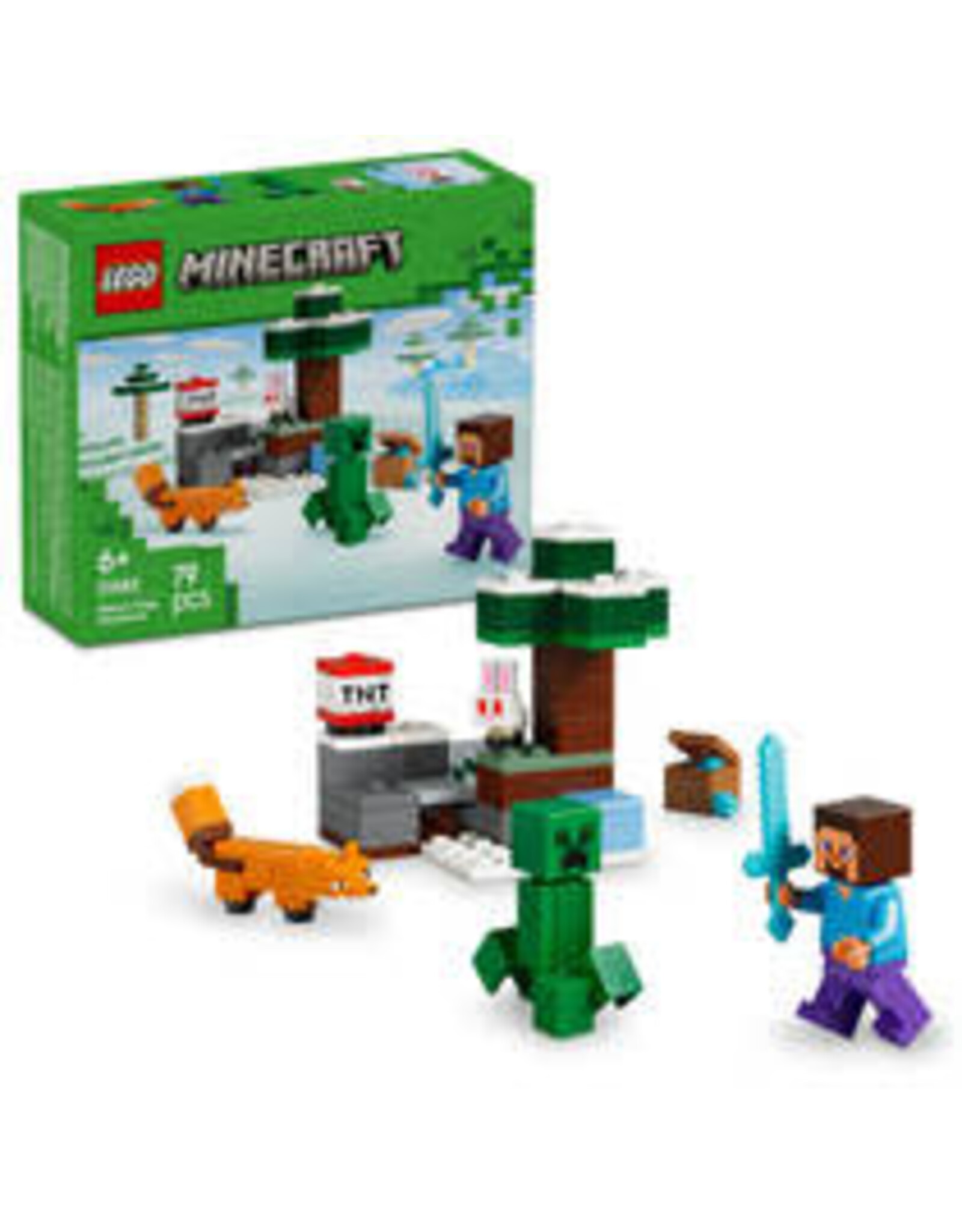 Lego Minecraft LEGO Minecraft Steve's Taiga-avontuur 21583