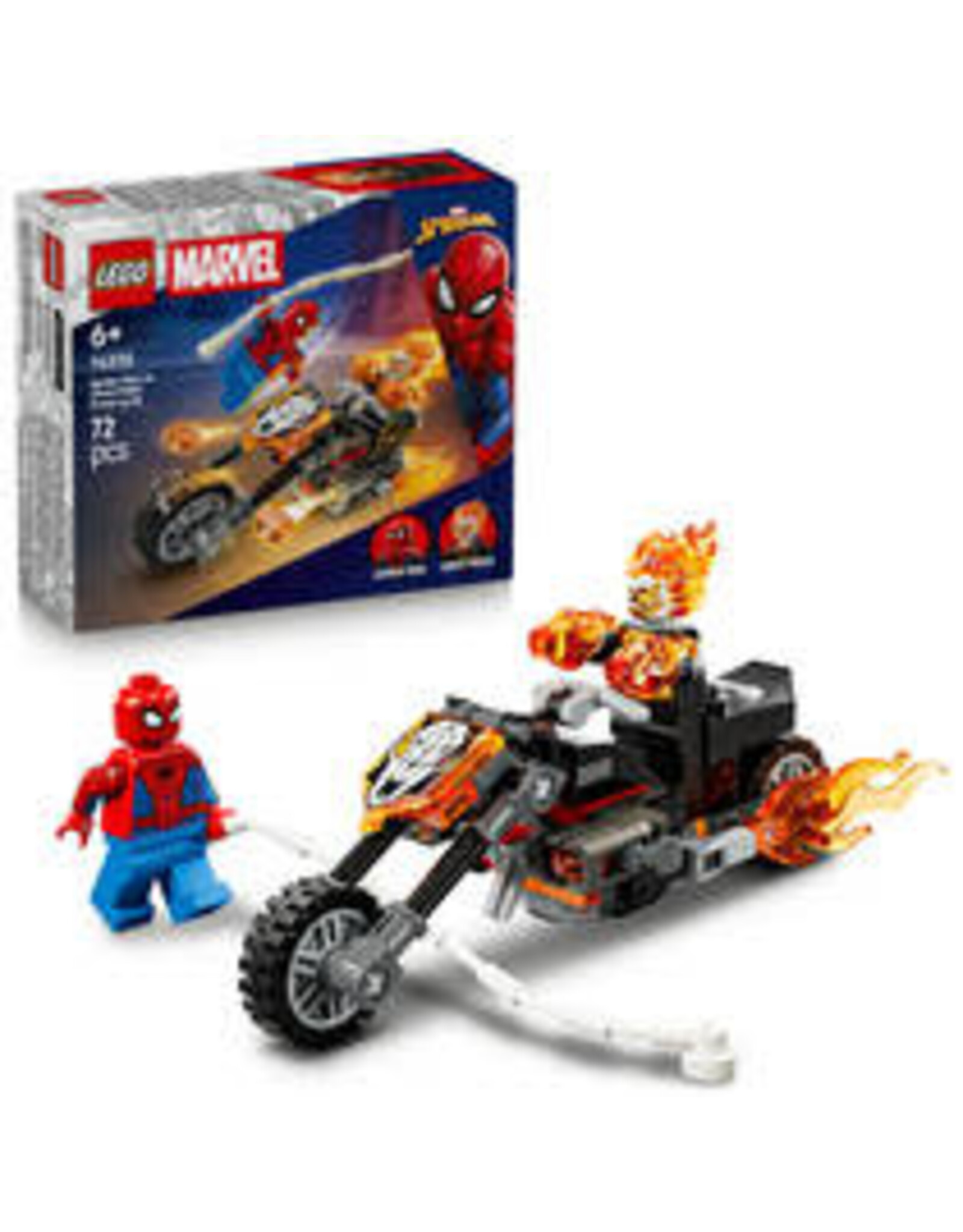 Lego Marvel LEGO Marvel Spider-Man vs. Ghost Rider motor 76335