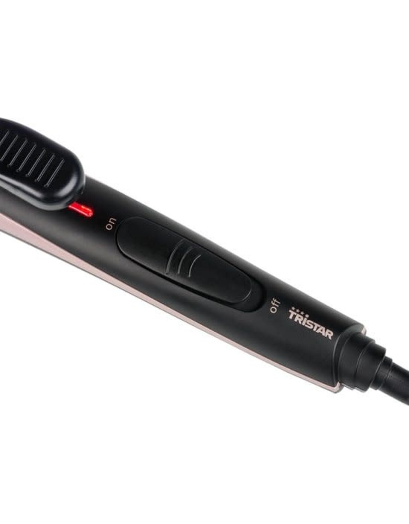 TRISTAR Krultang Tristar HD-2421 - Keramische coating - Warm binnen 60 seconden - Cool-touch handvat - 360º draaiende snoer - Ø 25 mm - Automatische uitschakeling - Zwart