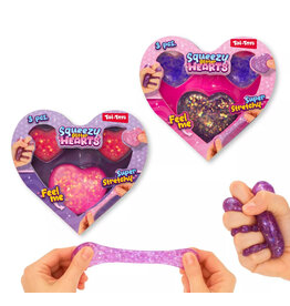 TOI TOYS Knijphartjes SugarGlitter 4,5-6,5cm 3st
