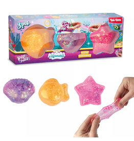 TOI TOYS Mermaids Knijpfiguren zee 6cm 3st