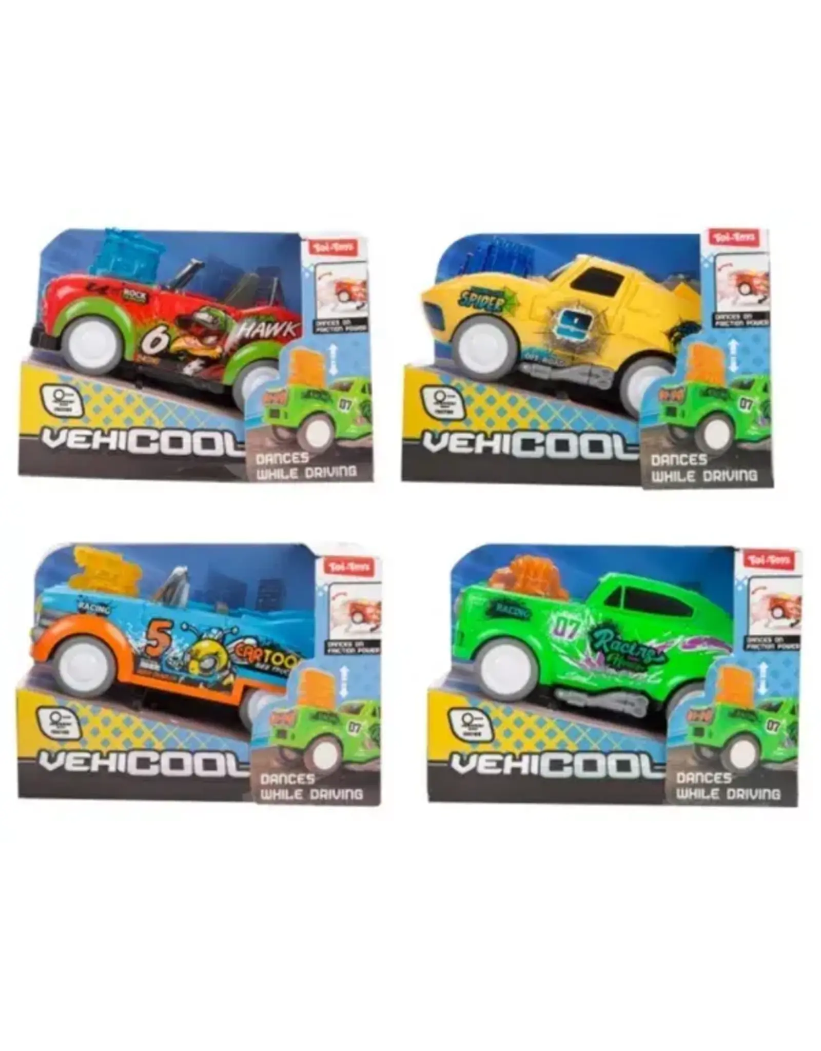 TOI TOYS Auto dancing hot rod 12 cm