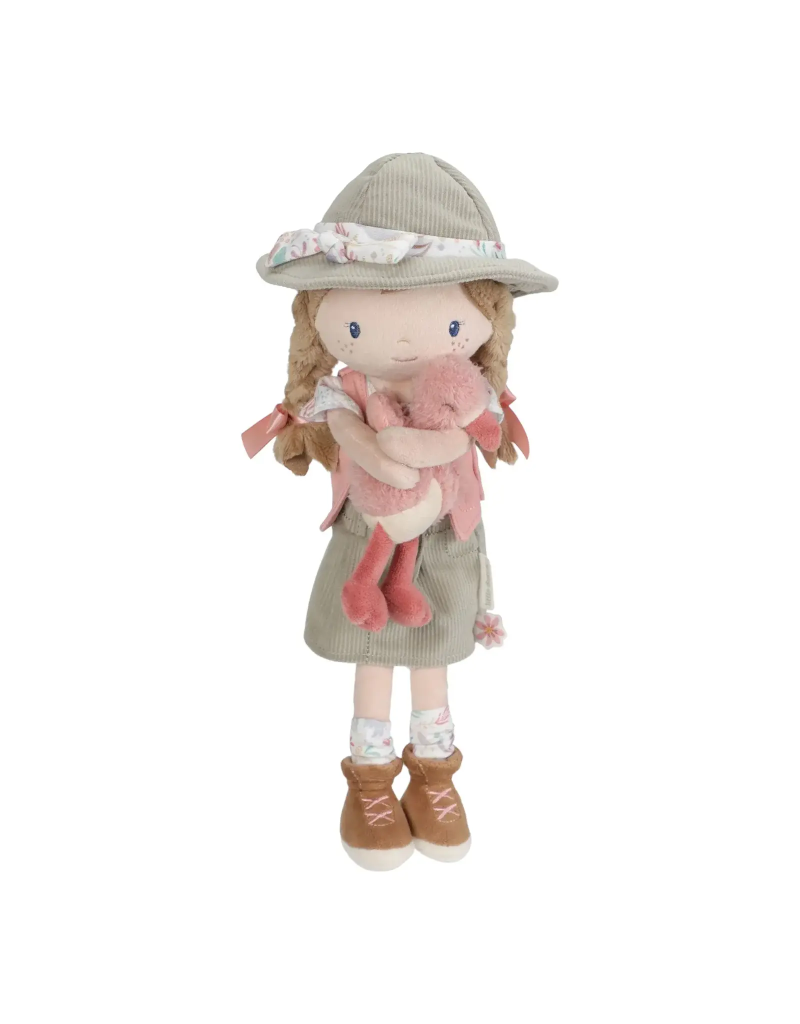 LITTEL DUTCH Knuffelpop Ranger Rosa 35 cm