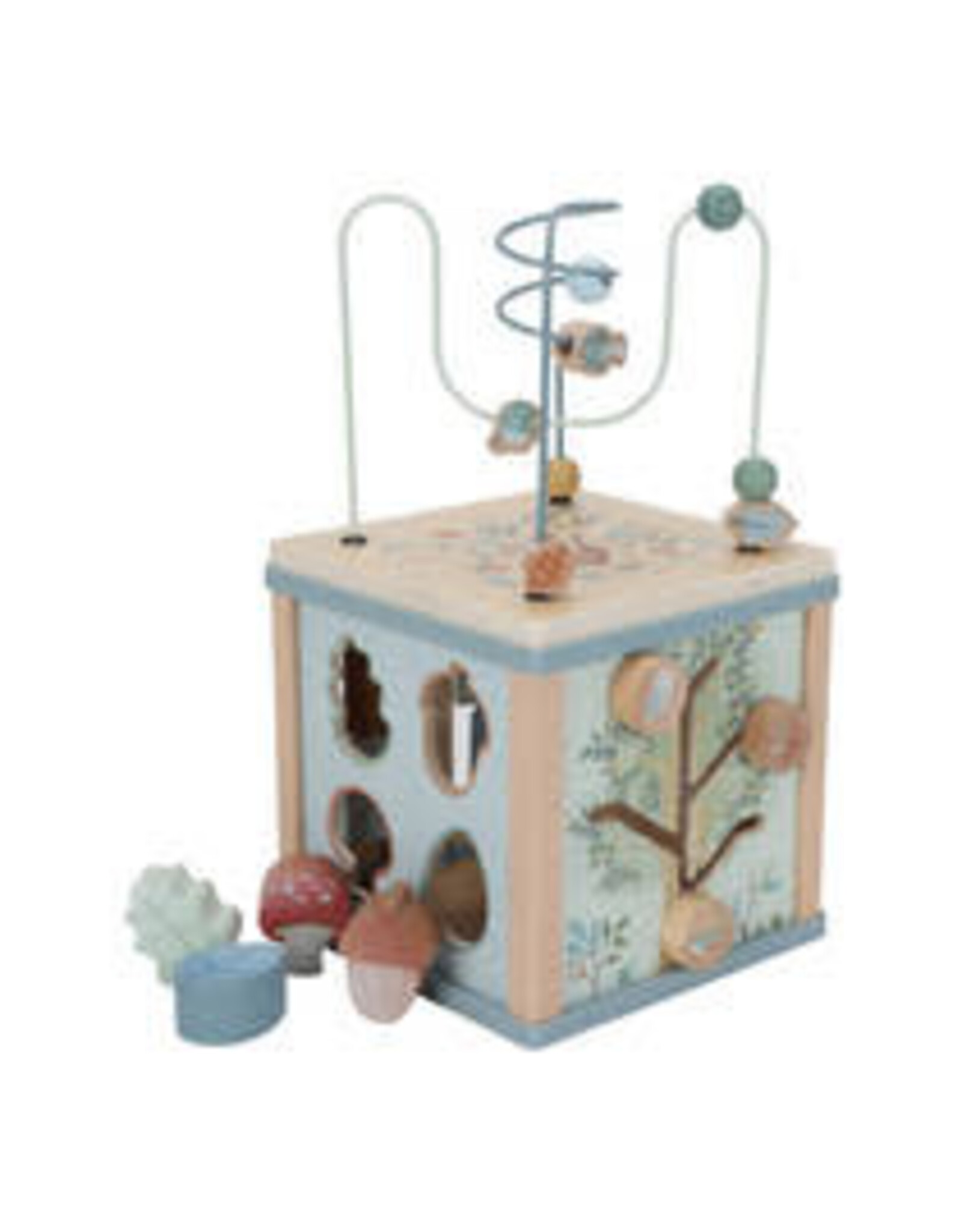 LITTLE DUTCH Little Dutch Forest Friends houten activiteitenkubus