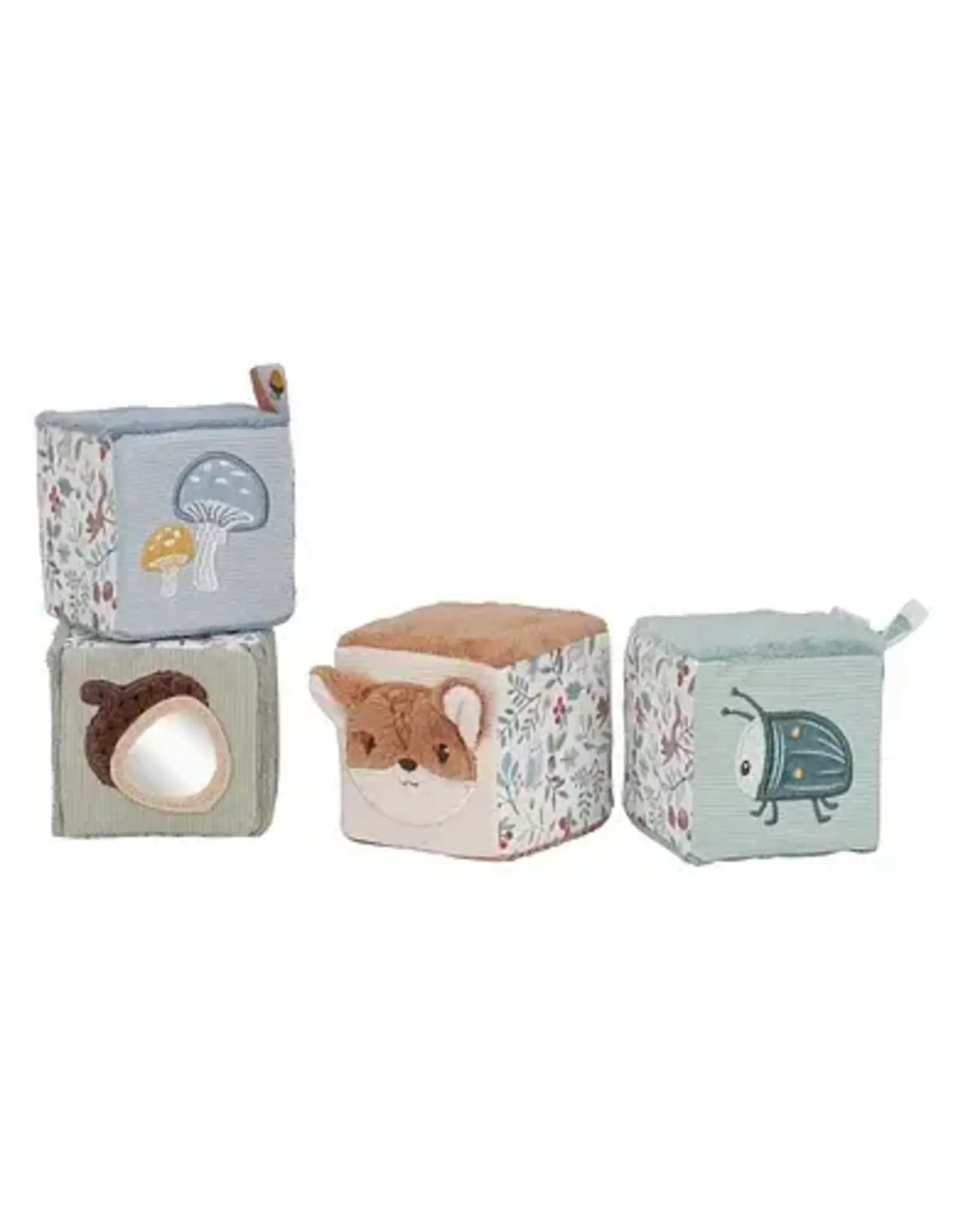 LITTEL DUTCH Little Dutch Zachte Blokkenset Forest Friends, 4dlg