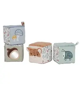 LITTEL DUTCH Little Dutch Zachte Blokkenset Forest Friends, 4dlg