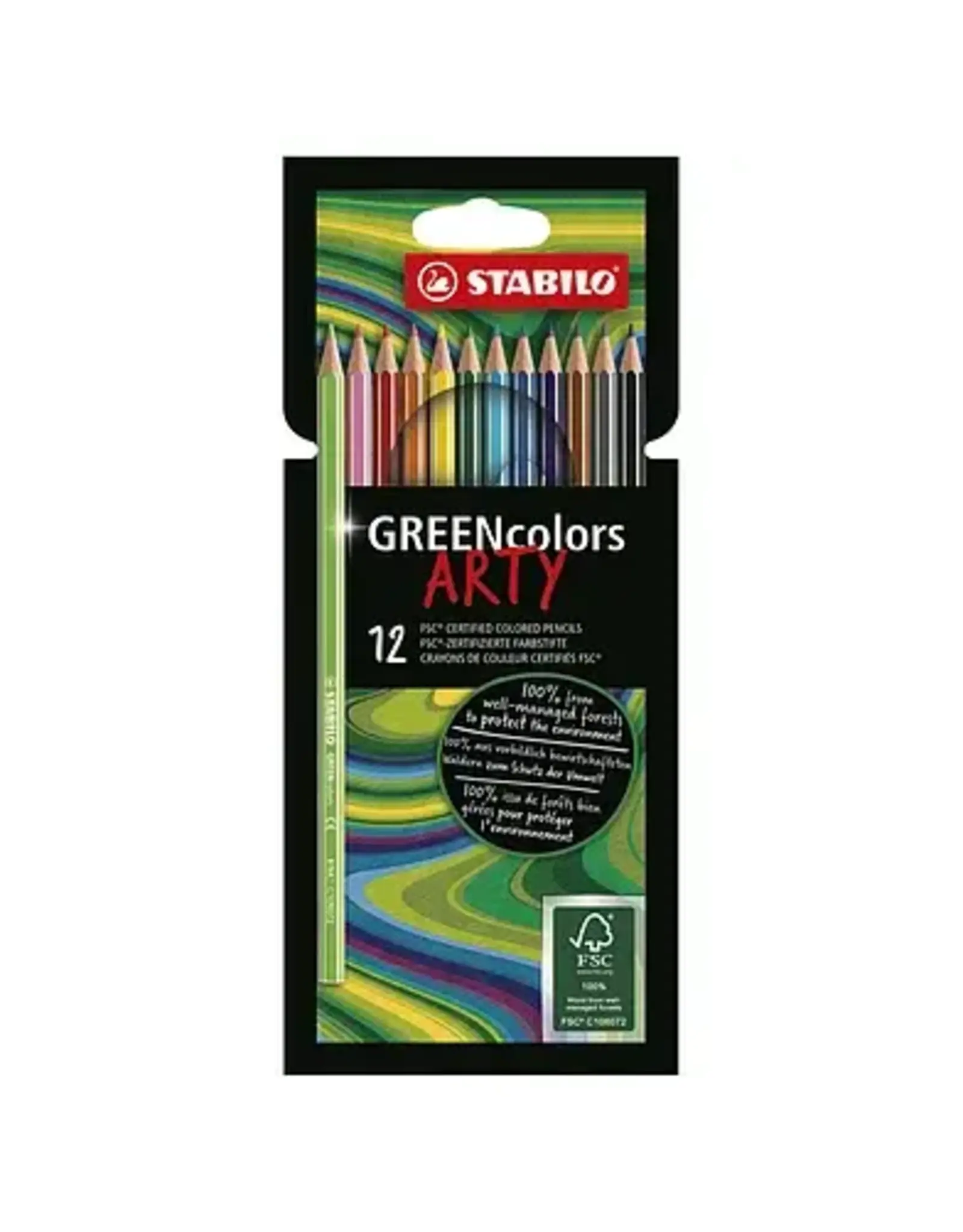 STABILO STABILO GREENcolors 12st