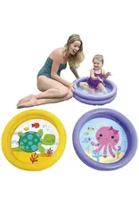 INTEX Intex Kinderzwembad met Bedrukte Bodem - 61x61x15c