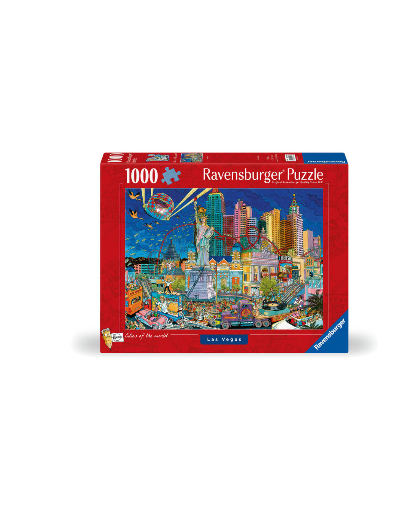 RAVENSBURGER Ravensburger Cities of the World puzzel Las Vegas - 1000 stukjes