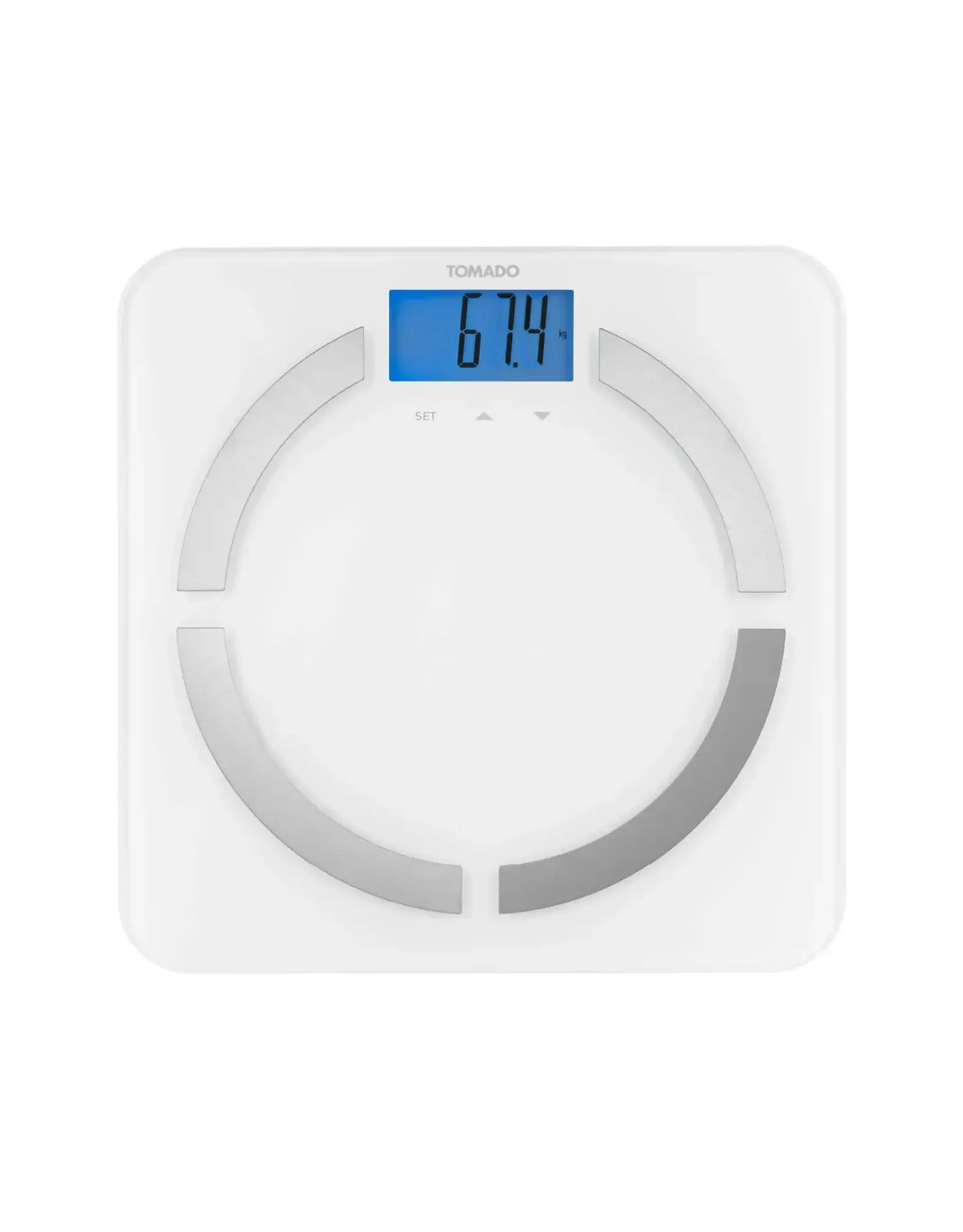 TOMADO Tomado TBS0401W Personenweegschaal lichaamsanalyse - wit