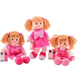 JOHNTOYS Baby Rose Lappenpop Roze