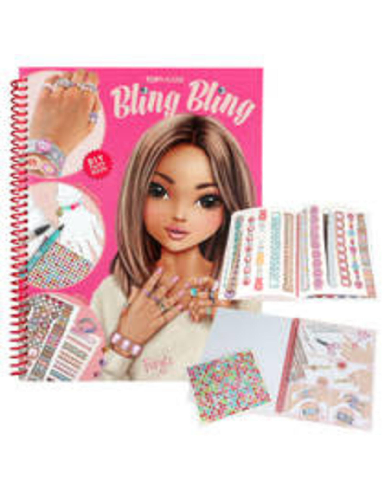 TOPMODEL TOPModel Create Your BLING BLING kleurboek