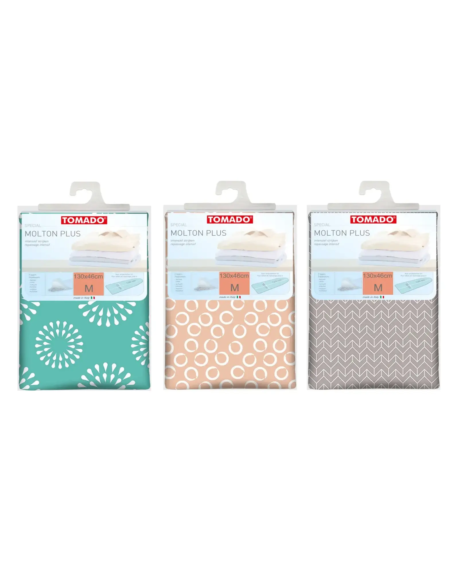 TOMADO TOMADO STRIJKDKN MOLTON 130X45