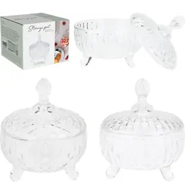 EXCELLENT HOUSEWARE Bonbonniere Glas 200ml in showdoos