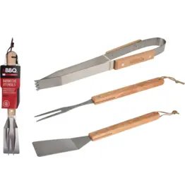 BBQ COLLECTION BBQ Gereedschapset 3-delig