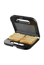 TOMADO Tomado Sandwich grilll 750W zwart/RVS