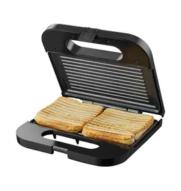 TOMADO Tomado Sandwich grilll 750W zwart/RVS