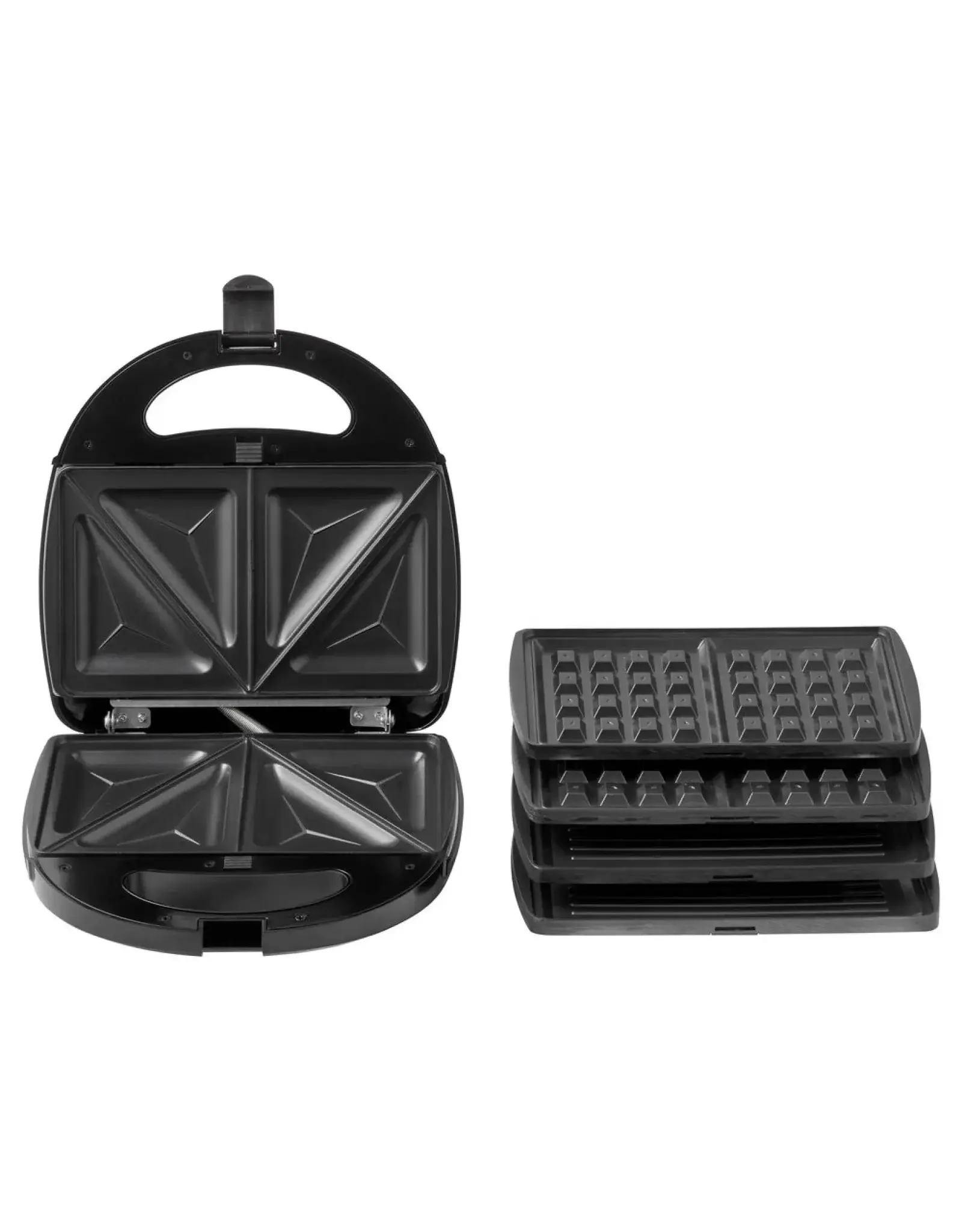 TOMADO Tomado Multigrill 750W zwart 3 verwisselbare platen