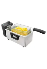 TOMADO Tomado Frituurpan - 3 liter inhoud - Koude zone - RVS