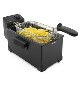 TOMADO Tomado Frituurpan - 3 liter inhoud - Koude zone - Zwart