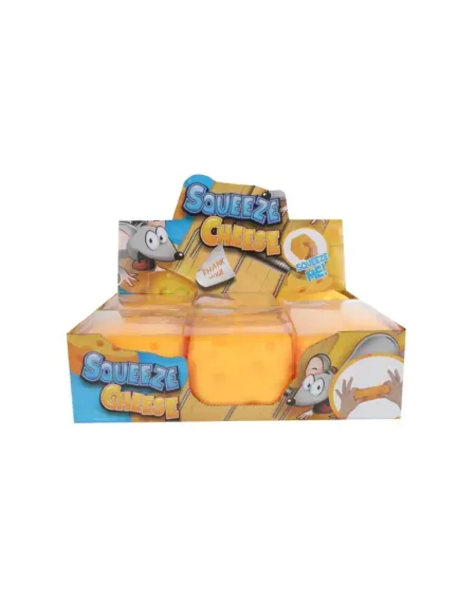 Mega Squeeze Cheese - extra grote squishy stressbal