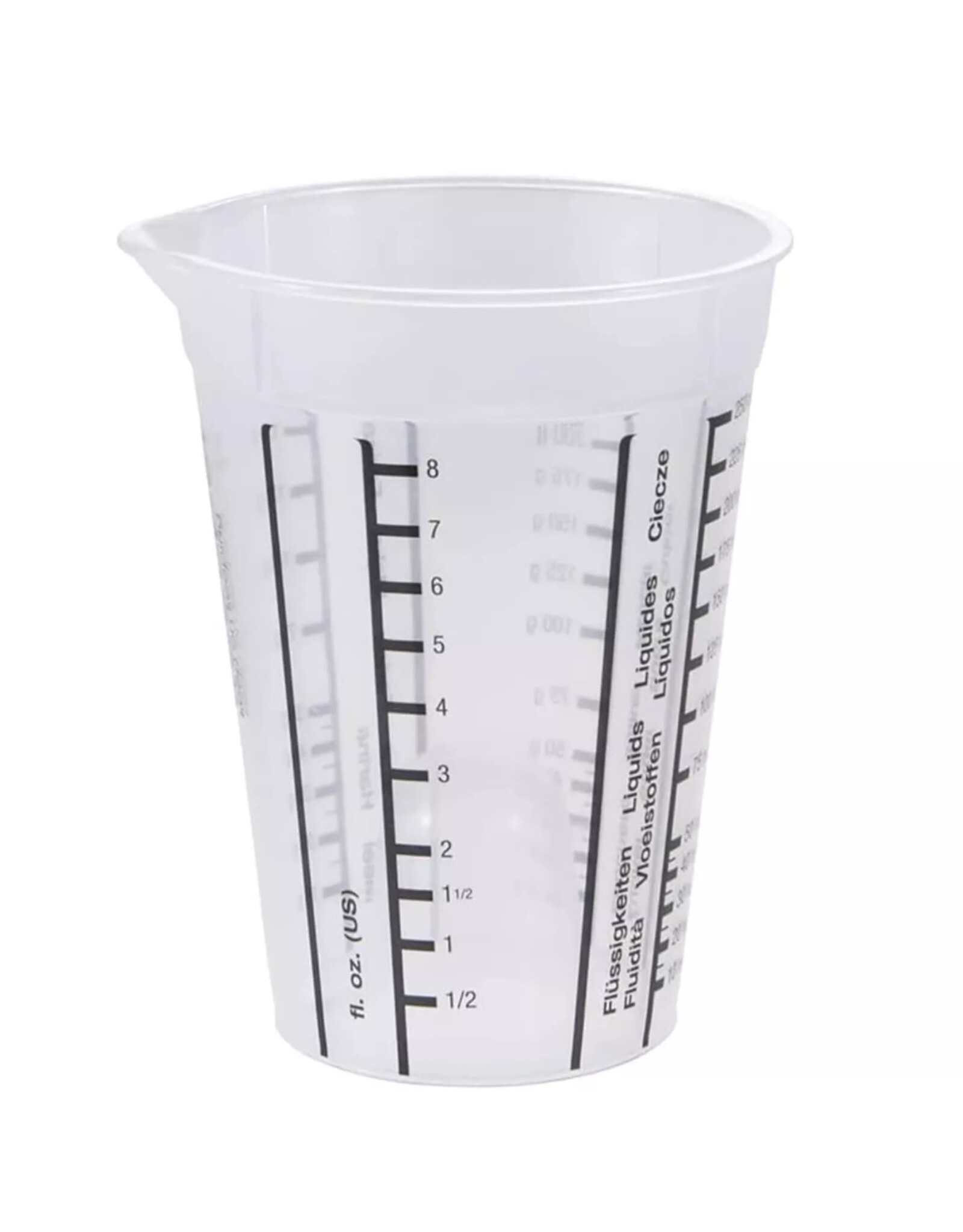 Keeeper Keeeper Maatbeker 250ml transparant