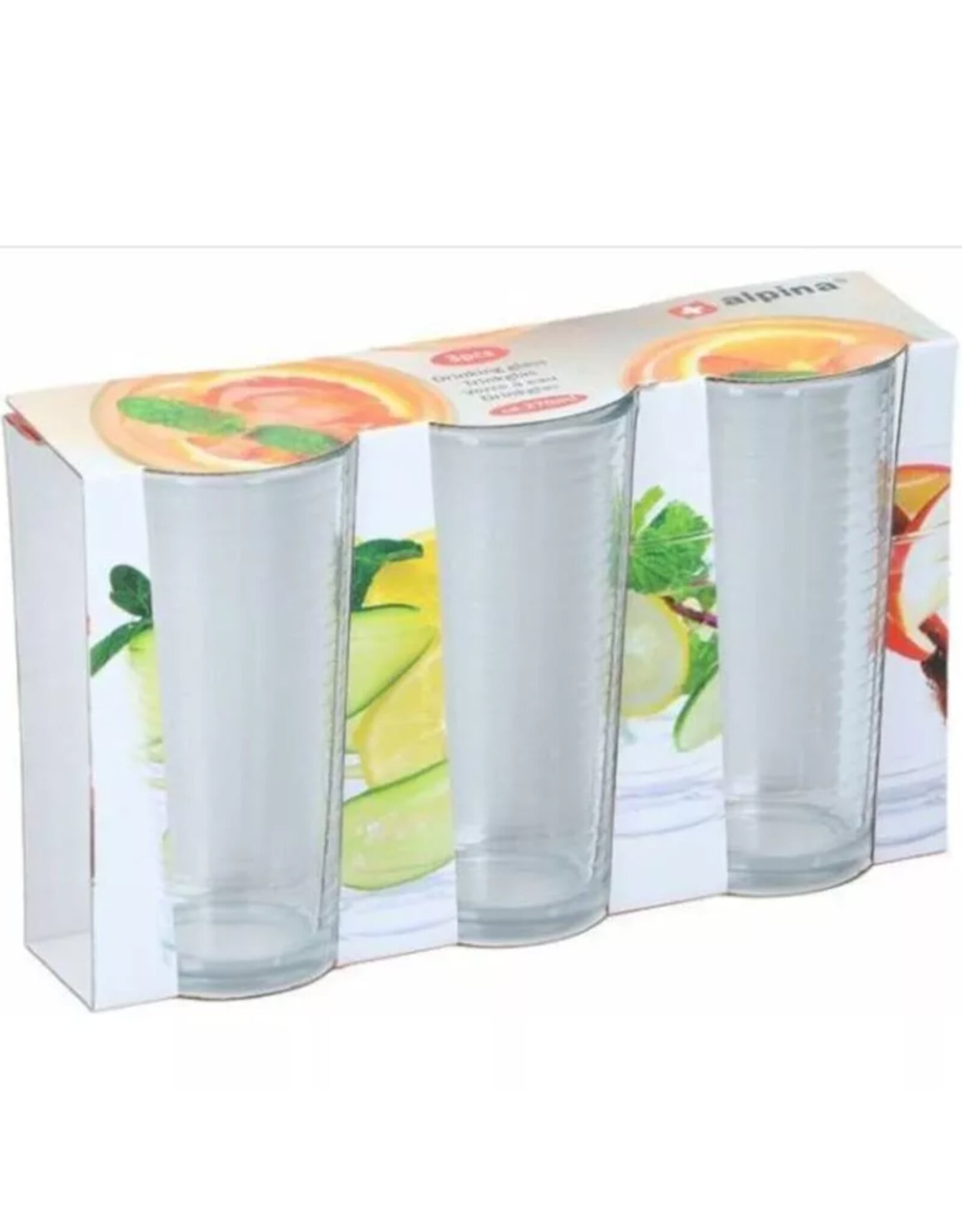 ALPINA Alpina Drinkglas 270ml set a 3 stuks