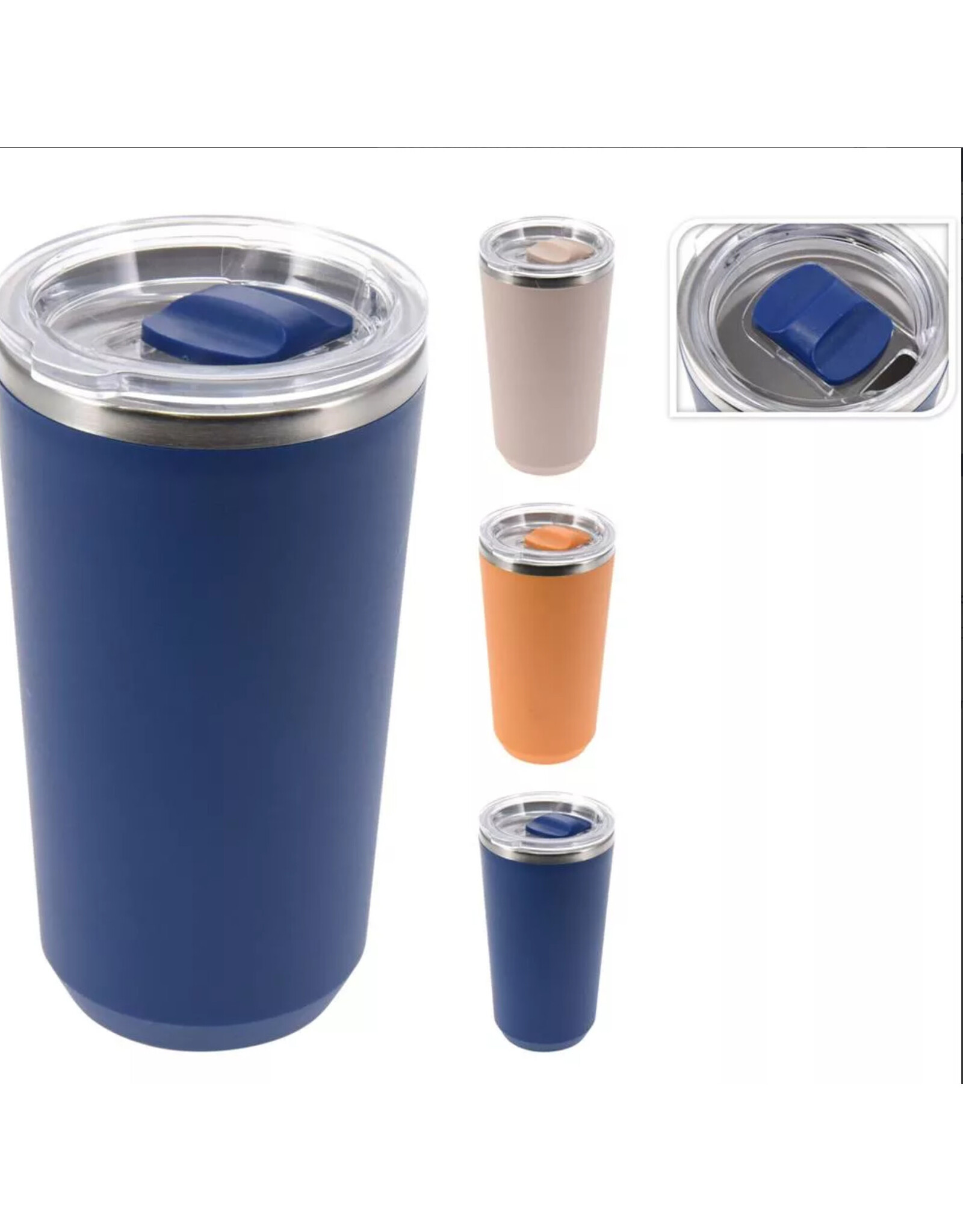 Thermo Mok RVS 420ml