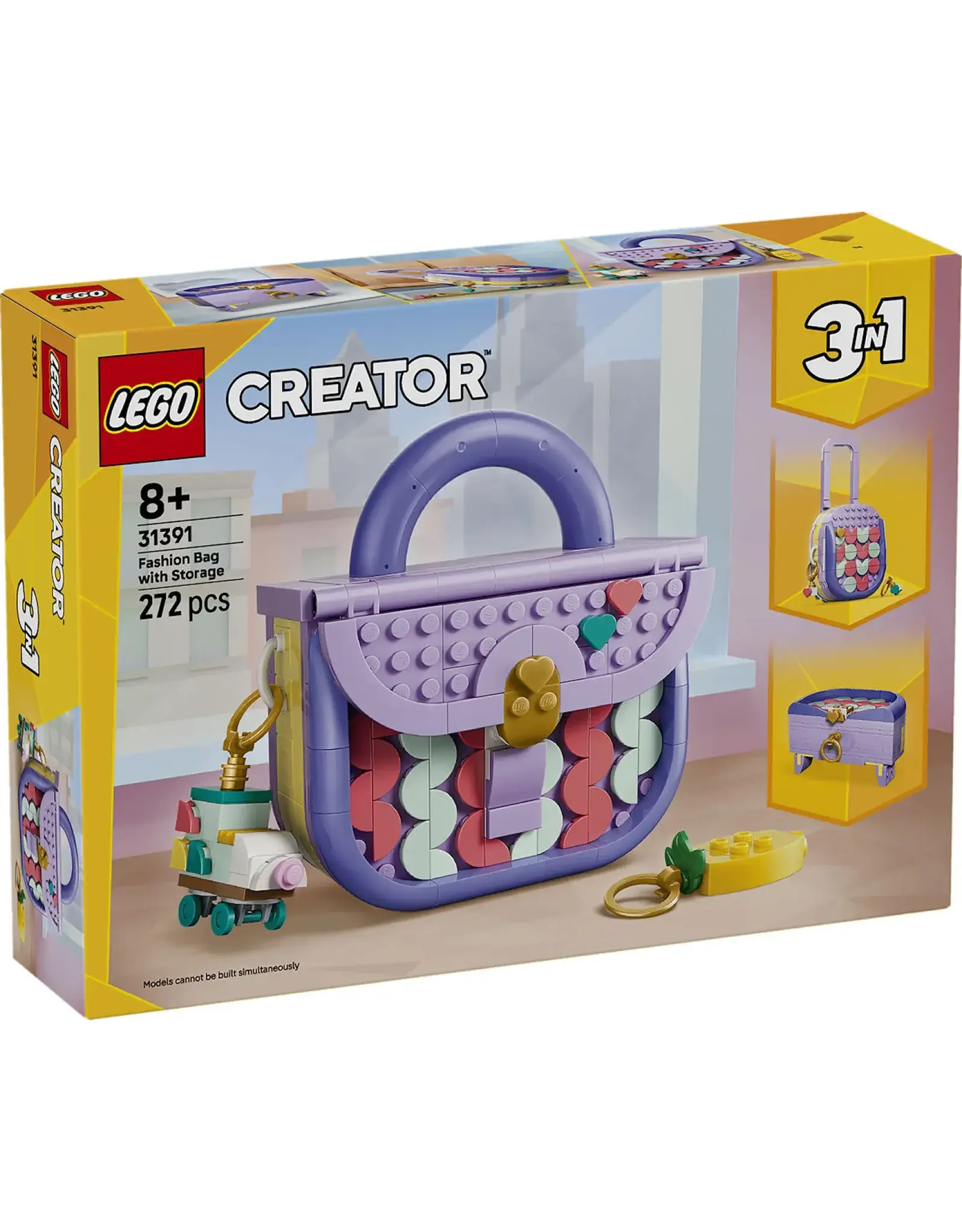 Lego Creator LEGO CREATOR Stijlvolle tas met opbergruimte