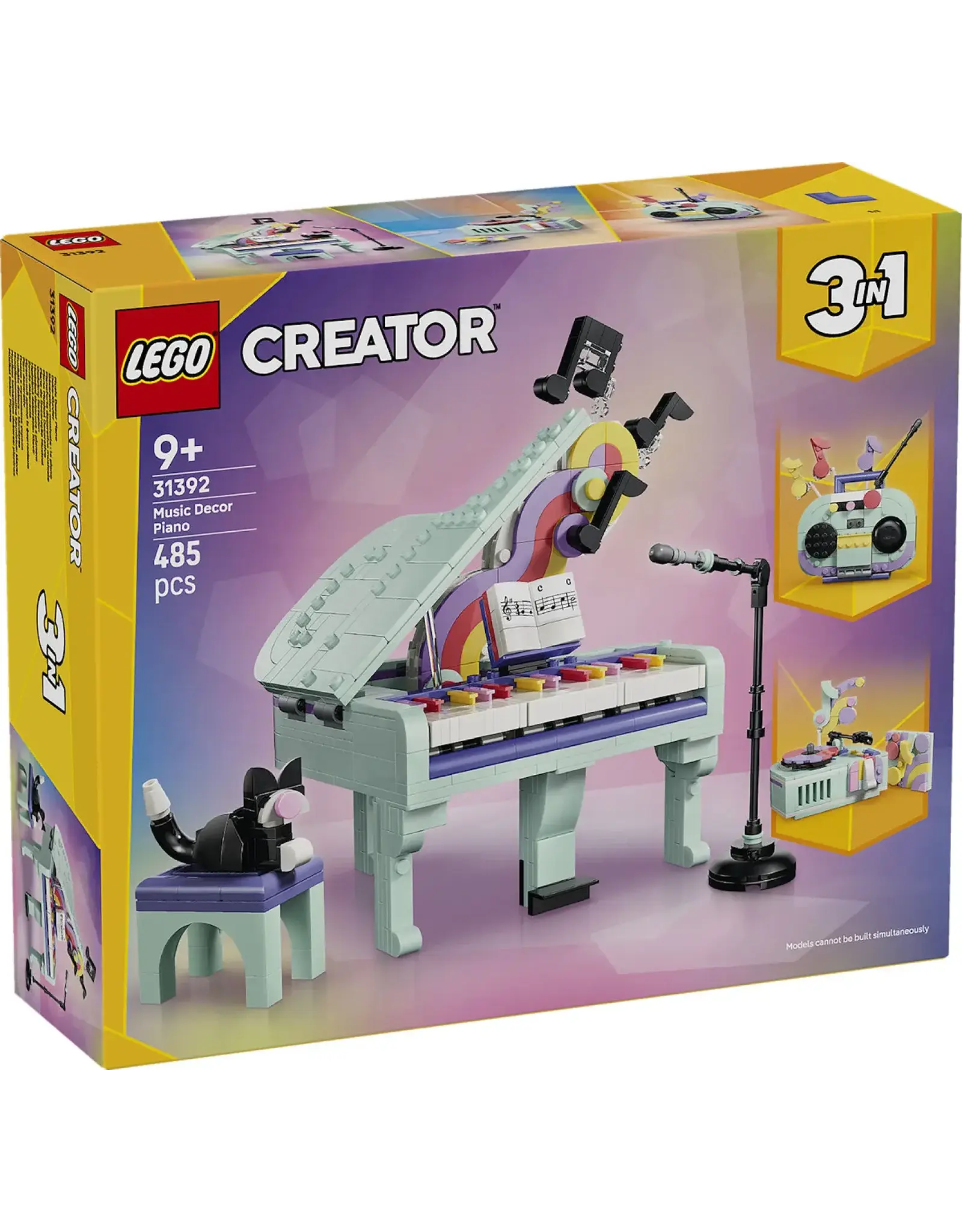 Lego Creator LEGO CREATOR Piano met kat