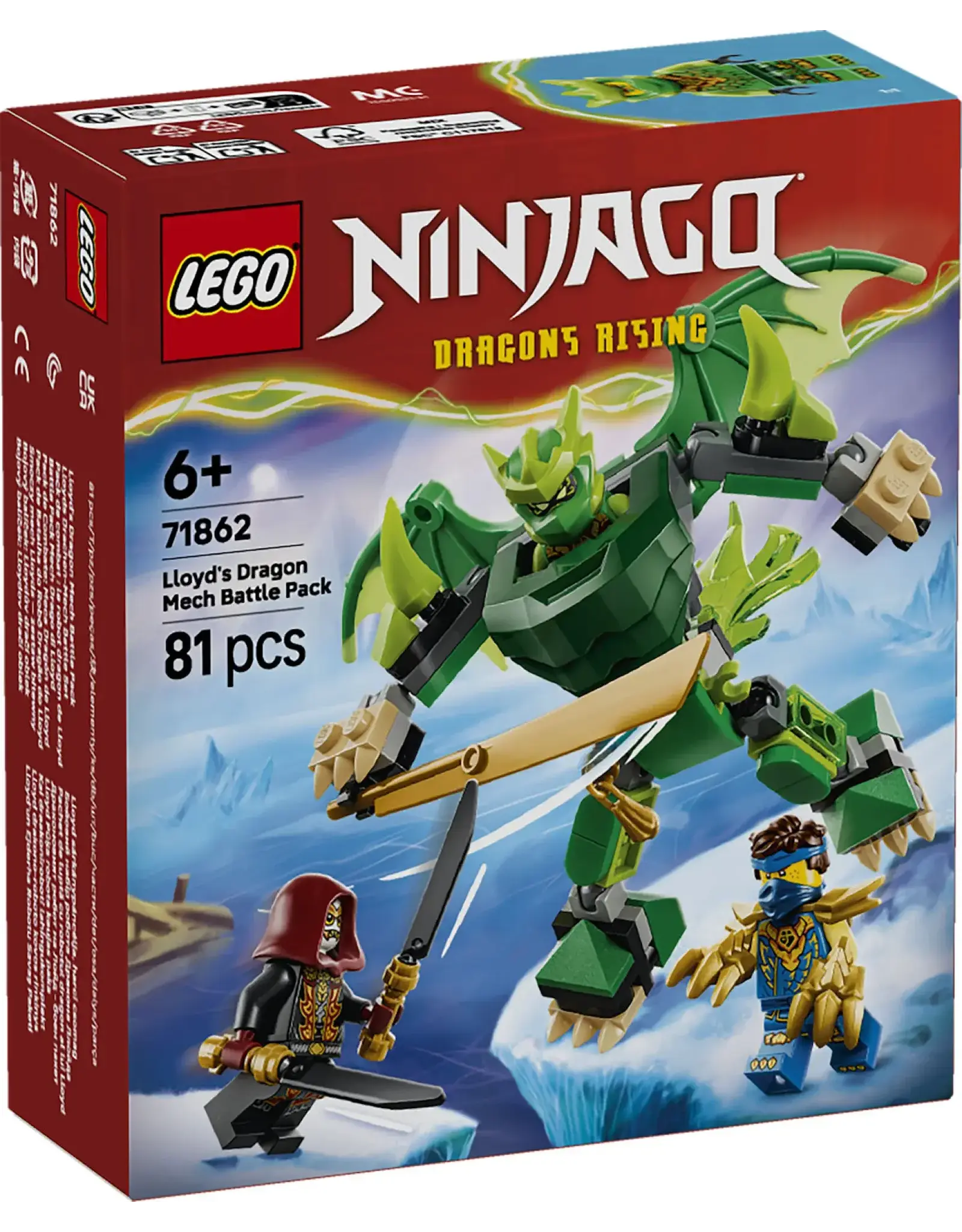 Lego Ninjago LEGO Ninjago Lloyds drakenmecha strijdpakket