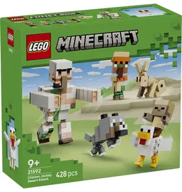 Lego Minecraft LEGO Minecraft Kipberijder woestijnaanval