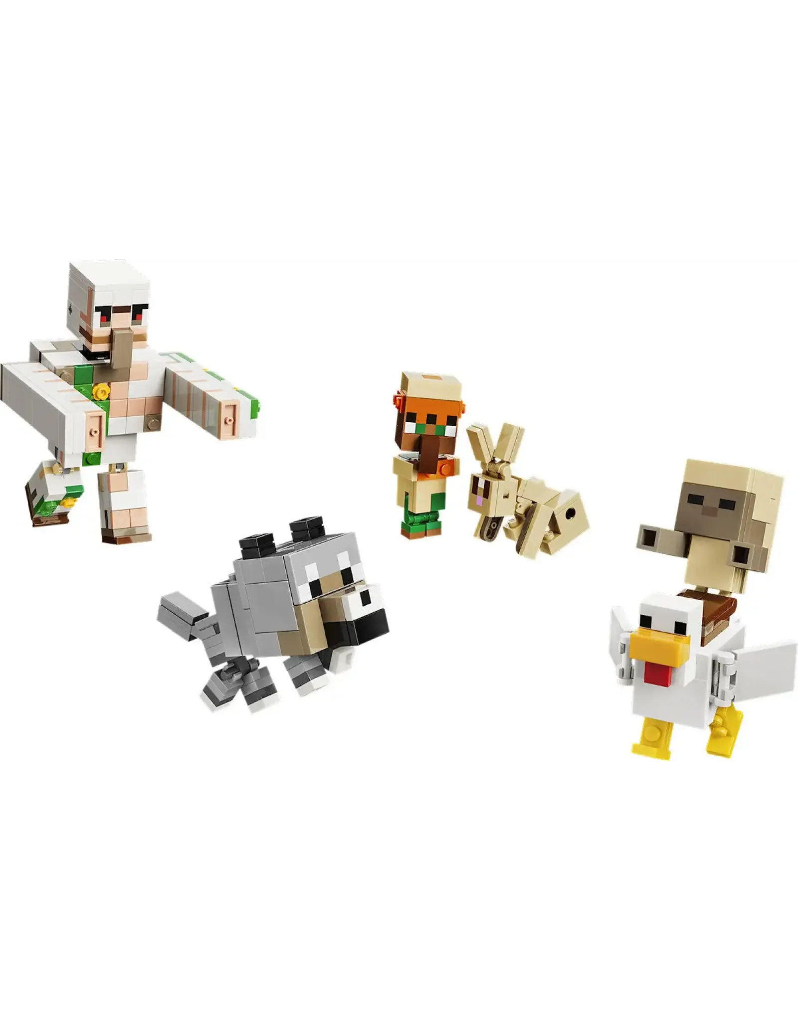Lego Minecraft LEGO Minecraft Kipberijder woestijnaanval