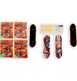 Vingerskateboard met accessoires