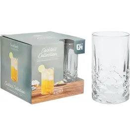 EXCELLENT HOUSEWARE Cocktail Collection drinkglas 36cl 4 stuks