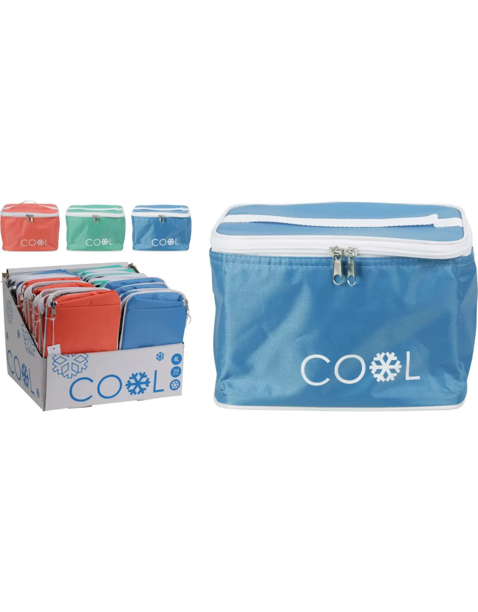 COOLER Koeltas 4 liter assorti kleur