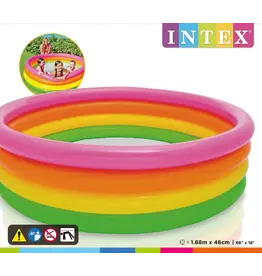 INTEX Intex zwembad Sunset Glow 4-ring 168x46cm