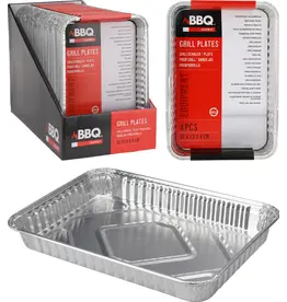 BBQ COLLECTION BBQ Schalen 32x23x4cm set van 4 stuks