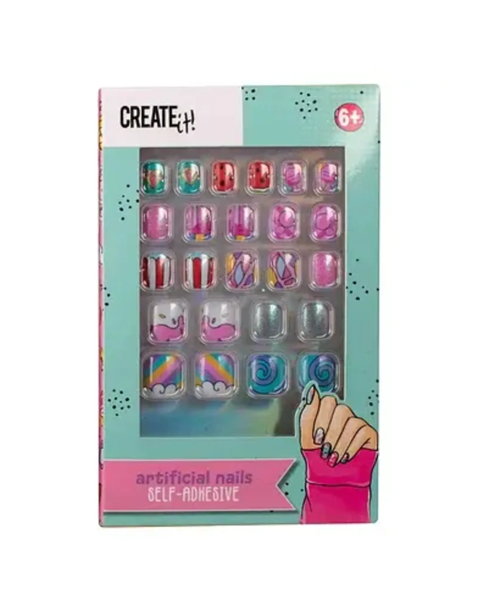 CREATE IT Create it! Candy Explosion Kunstnagels Zelfklevend