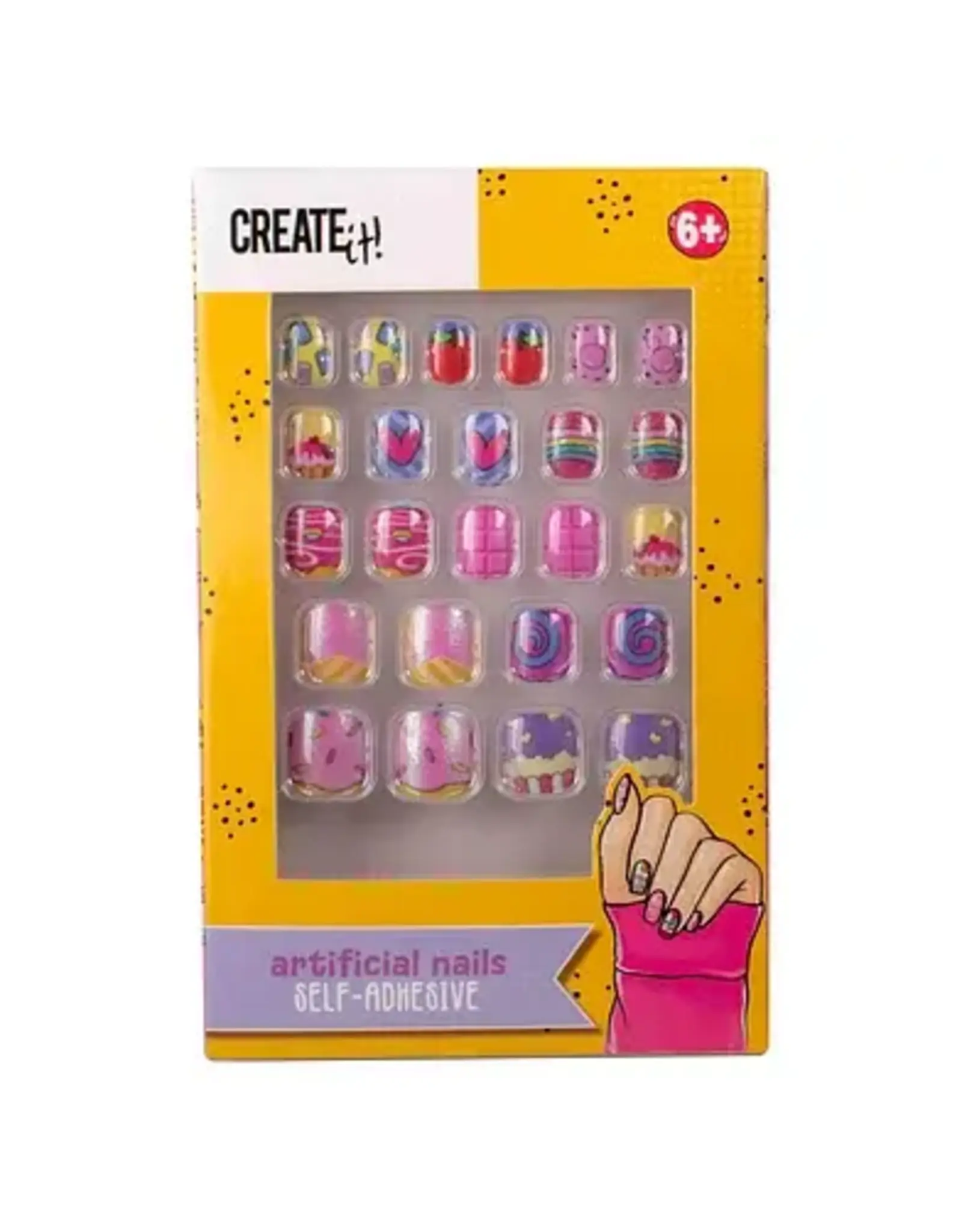 CREATE IT Create it! Candy Explosion Kunstnagels Zelfklevend