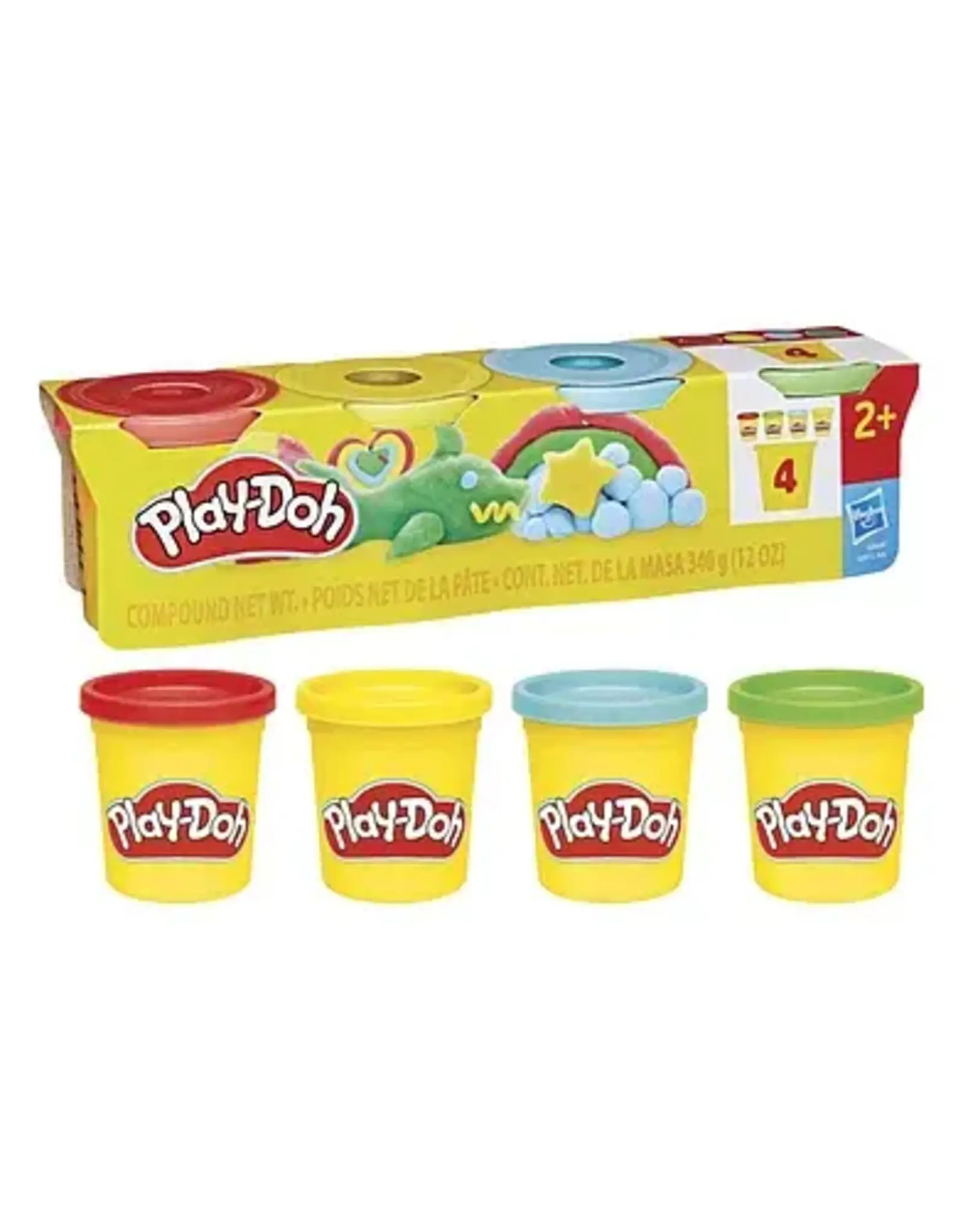 PLAY-DOH Play-Doh Classic - 4 Kleipotjes