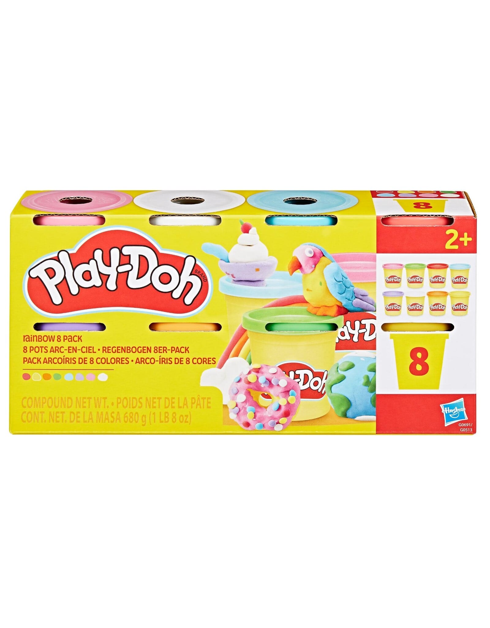 PLAY-DOH Play-Doh 8-pack assorti new