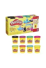 PLAY-DOH Play-Doh Kleipotjes Set Kleurenmix - 8 Stuks