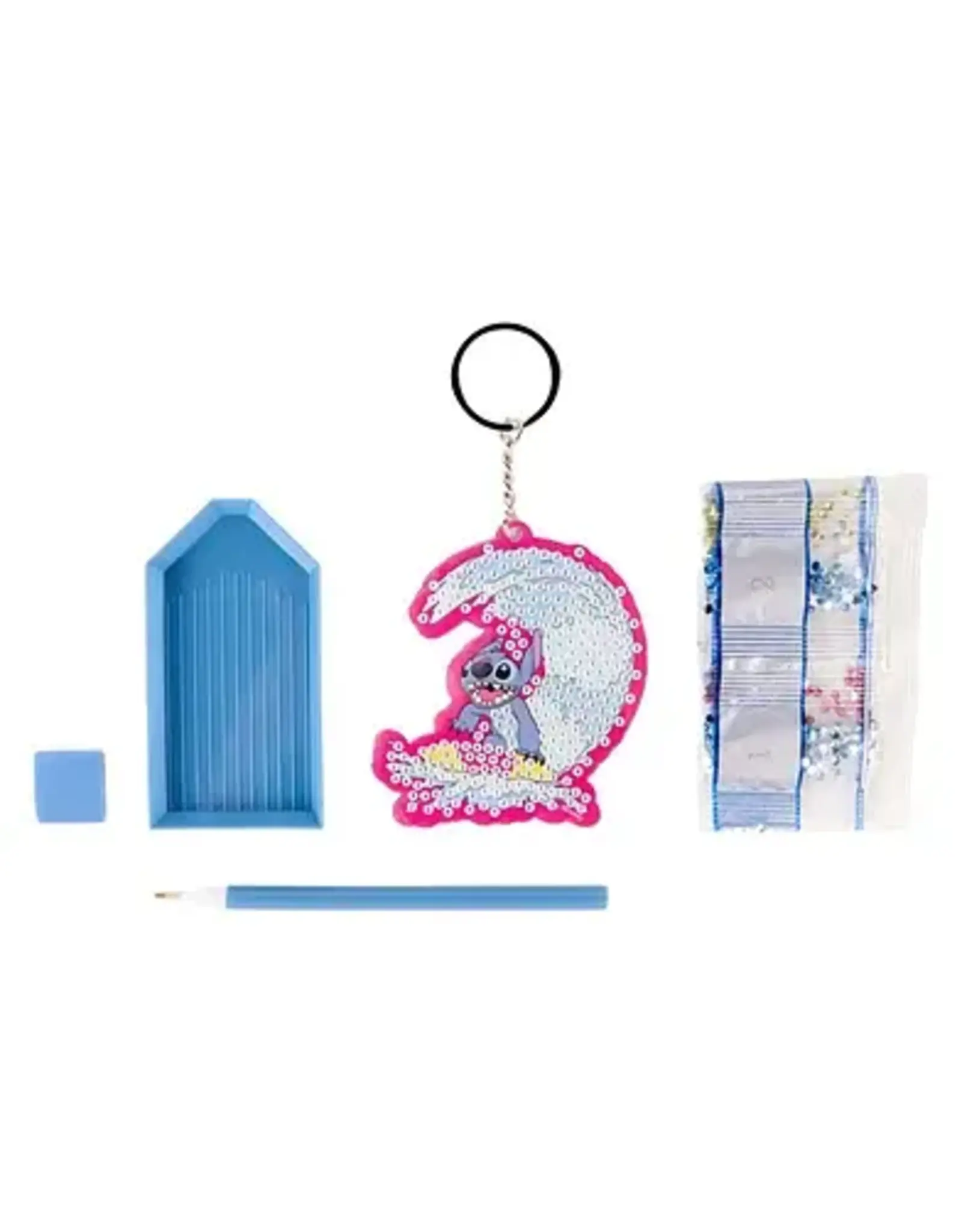 DISNEY Stitch Diamond Painting Sleutelhanger