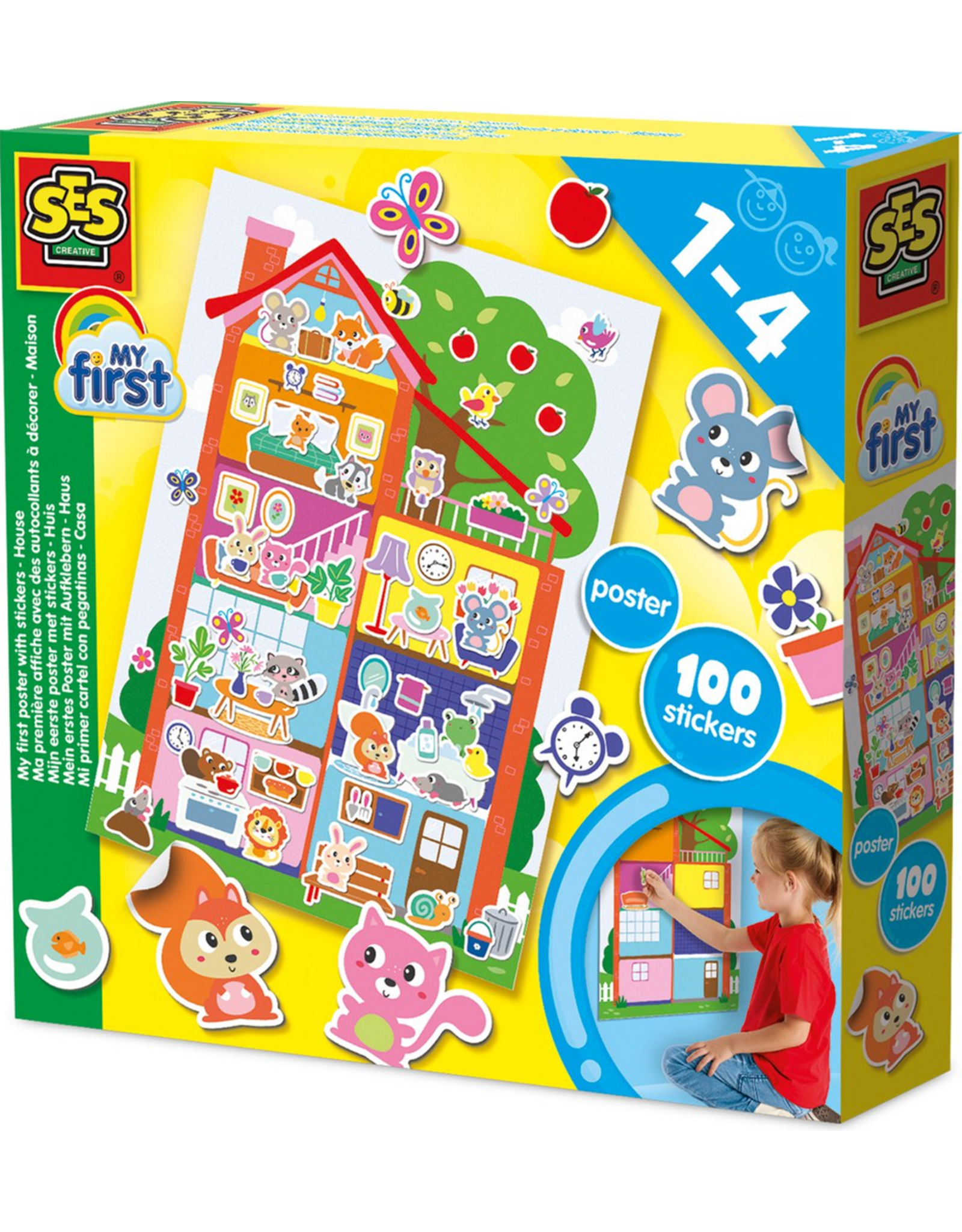 ses creative SES - My First Poster met Stickers