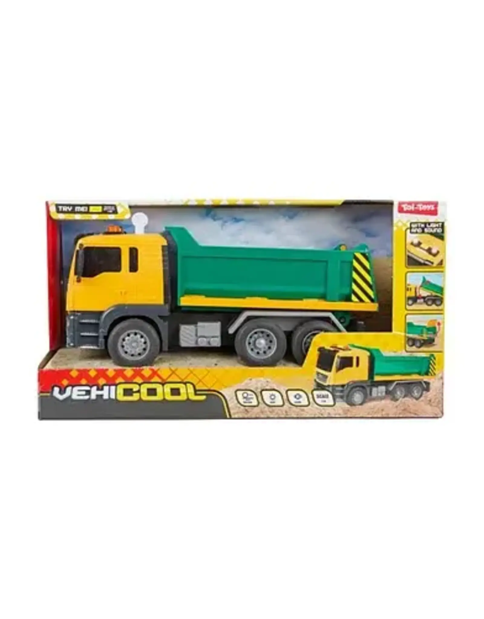 TOI TOYS Vehicool Kiepwagen - 25cm