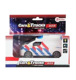 TOI TOYS Toi Toys Politiebusje Frictie + Licht En Geluid